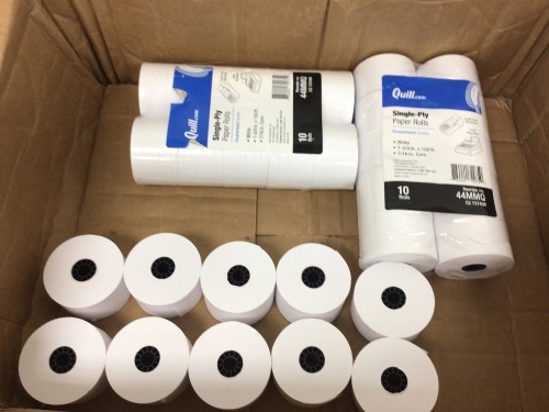 Quill Single Ply Paper Rolls, E-Comm Return - Lot 633