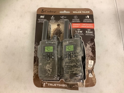 Cobra Walkie Talkies, Untested, E-Commerce Return - Lot 688