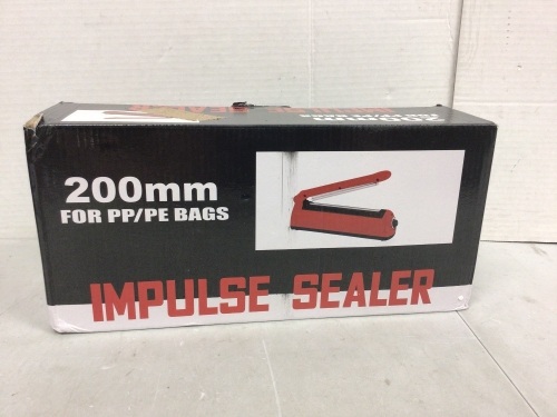 Impulse Sealer, Powers Up, E-Commerce Return - Lot 723A