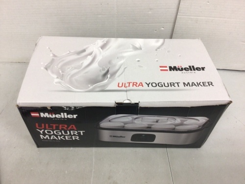 Mueller Ultra Yogurt Maker, Powers Up, E-Commerce Return - Lot 753