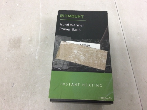 Bitmount Handwarmer Power Bank, Powers Up, E-Commerce Return - Lot 792