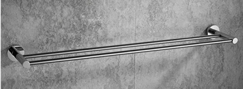 Lot of (2) Royal H&H 24" Double Bath Towel Bar, Appears New - Lot 962