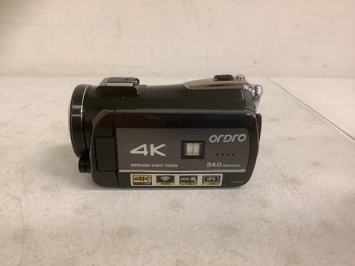 Ordro Video Camera, E-Comm Return - Lot 13