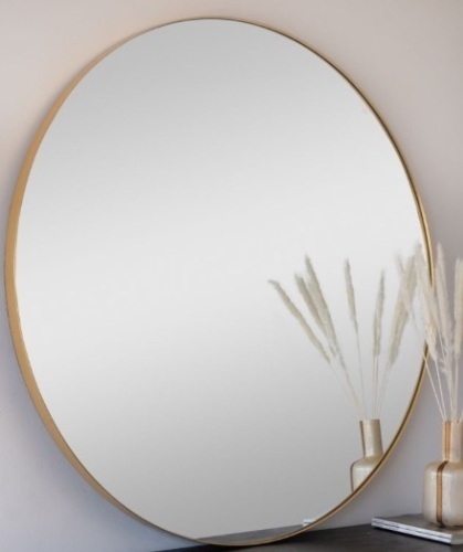 Large Wall Mirror, Box is 30", Appears new - Lot 41