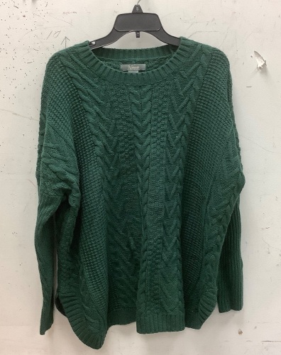 Natural Reflections Womens Sweater, L, E-Commerce Return - Lot 74