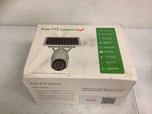 Solar Security Camera, Untested, E-Commerce Return - Lot 88