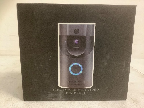 Wifi Video Doorbell, Powers Up, Appears New - Lot 117