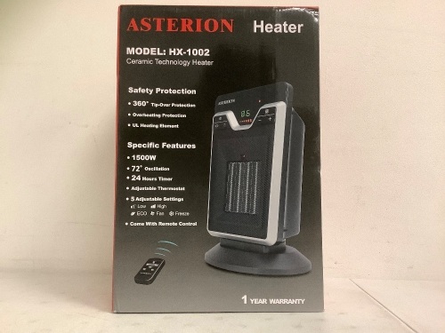 Asterion Personal Heater, Works, Appears new - Lot 122