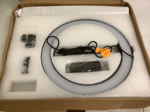 10" LED Ring Light, Works, Appears New - Lot 123