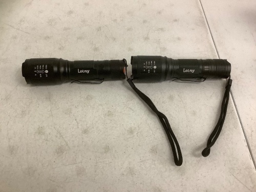 Set of Tactical Flashlights, Works, Appears New - Lot 154