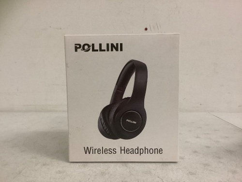 Pollini Wireless Headphones, Powers Up, Appears New - Lot 186