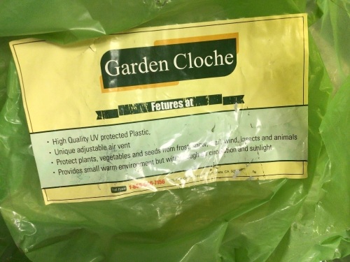 Plastic Protective Garden Cloche Plant Cover, E-Commerce Return - Lot 194