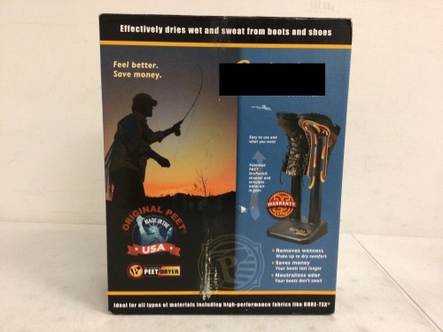 Boot Dryer, Powers Up, E-Commerce Return - Lot 205