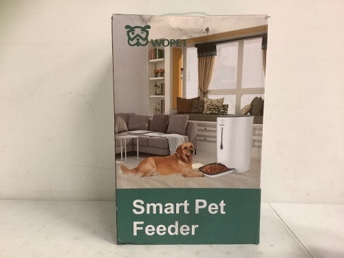 Wopet Smart Pet Feeder, Appears New - Lot 237
