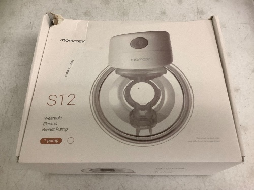 Momcozy Wearable Electric Breast Pump, Powers Up, Appears New - Lot 238