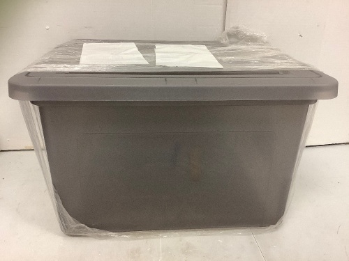Hanging File Box, Appears New - Lot 249