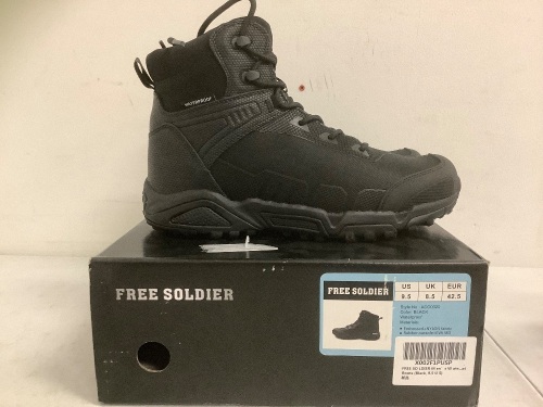 Free Soldier Mens Boots, 9.5, Appears New - Lot 253