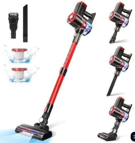 PrettyCare Cordless Vacuum Cleaner, Works, Appears New, Retail 129.99 - Lot 268