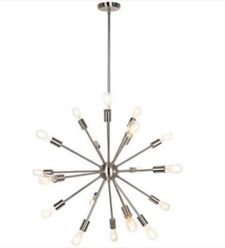 18 Light Sputnik Chandelier, Appears New - Lot 273