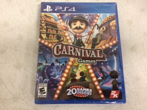 PS4 Carnival Games, New - Lot 288