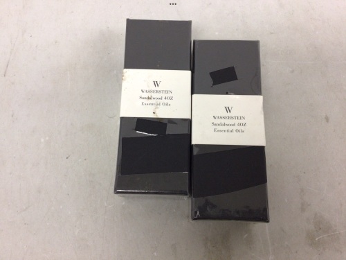 Lot of (2) Wasserstein Sandalwood 4oz Essential Oils, E-Comm Return - Lot 291