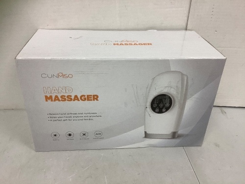 Cunmiso Hand Massager, Powers Up, E-Commerce Return - Lot 333