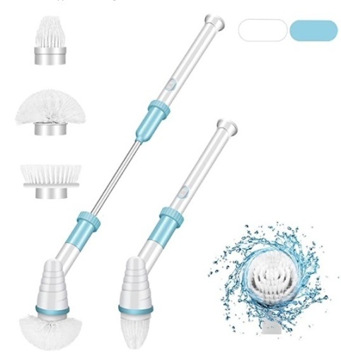 Upgraded Electric Spin Scrubber, Powers Up, Appears new, Retail 49.98 - Lot 335