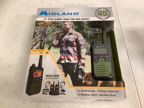 Midland Xtalker Two Way Radios, Untested, E-Commerce Return - Lot 340