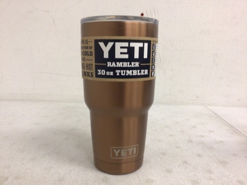 Yeti Tumbler, Missing Lid Slider, Appears New - Lot 354