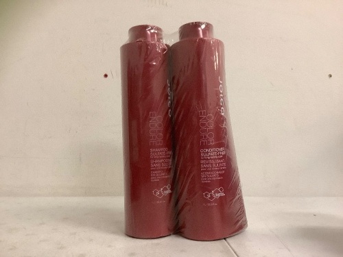 Joico Color Endure Shampoo/Conditioner Liter Set, New, Retail 49.99 - Lot 355
