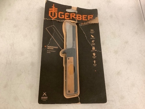 Gerber Clip Folding Knife, E-Commerce Return - Lot 403