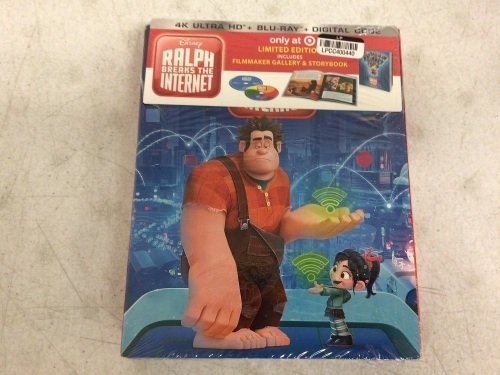 Ralph Breaks the Internet DVD, New - Lot 408