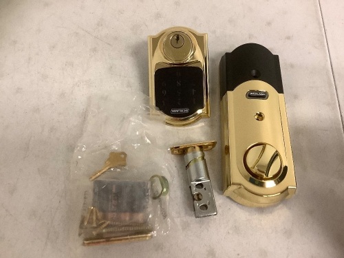 Schlage Touch Keypad Deadbolt Kit, E-Comm Return - Lot 424