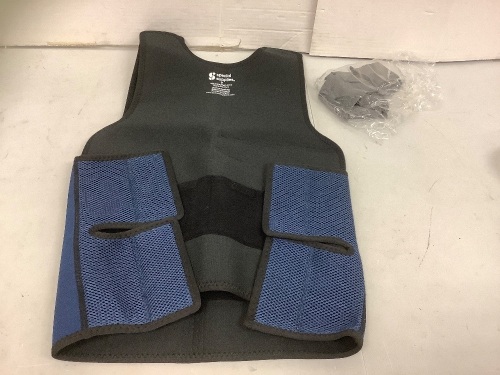 Weighted Compression Vest, M, Appears New - Lot 485