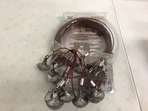 Lifetime Decoys Texas Rigs Coated Cable, E-Commerce Return - Lot 516