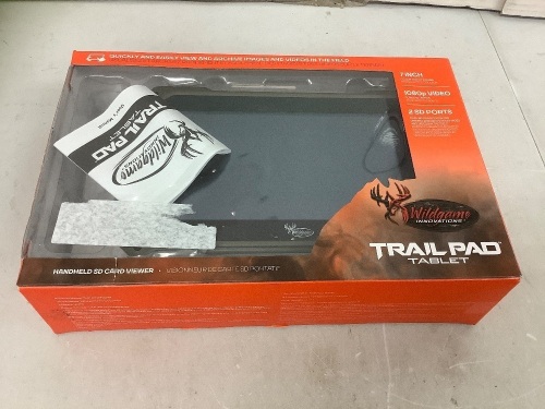 Wildgame Innovations Trail Pad Tablet, Powers Up, E-Commerce Return - Lot 528