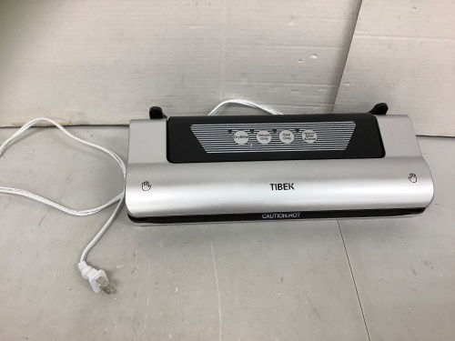 Tibek Vacuum Sealer, E-Comm Return - Lot 562