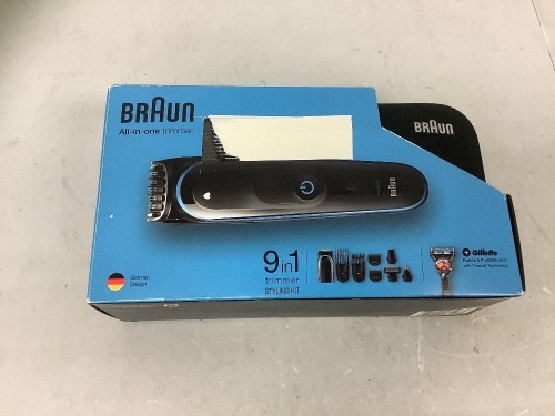 Braun All in One Trimmer, Powers Up, E-Commerce Return - Lot 580