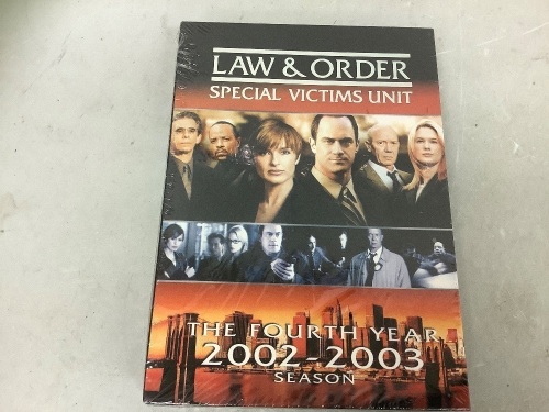 Law & Order 4th Year Season DVD Set, New - Lot 582