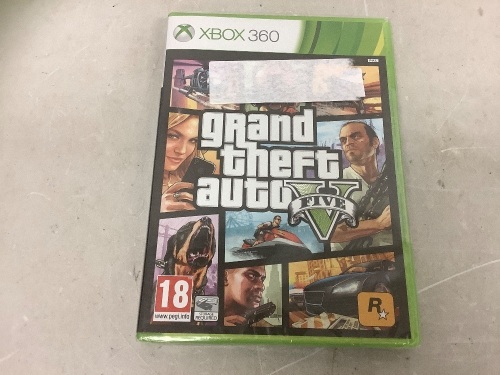 Xbox Grand Theft Auto 5, New - Lot 586