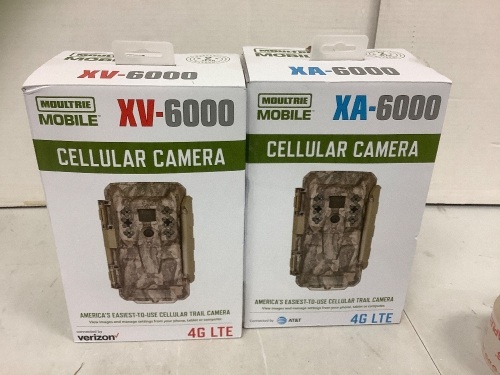 Lot of (2) Moultrie Trail Cameras, Untested, E-Commerce Return - Lot 599