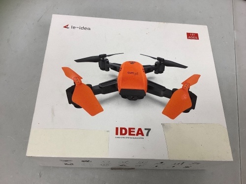 Le-Idea IDEA7 Drone, Powers Up, E-Commerce Return - Lot 613