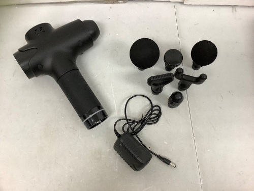 Muscle Massage Gun, Powers Up, E-Commerce Return - Lot 620