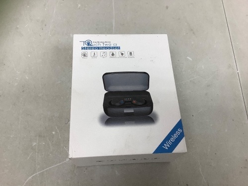 Touch Two C3 Wireless Headset, Powers Up, E-Commerce Return - Lot 622