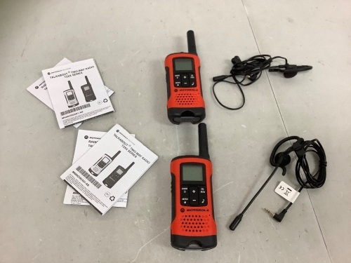 Motorola Talkabout Two Way Radio, Powers Up, E-Commerce Return - Lot 623