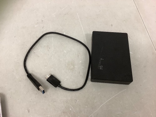 Seagate Portable Drive, Powers Up, E-Commerce Return - Lot 627