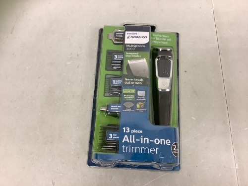 Phillips Norelco 13 Piece All-In-One Trimmer, New - Lot 661