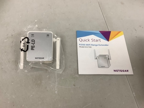 Netgear WiFi Range Extender, E-Comm Return - Lot 675