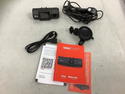 VANTRUE Dash Cam, OnDash N2, Powers Up, E- Commerce Return - Lot 679