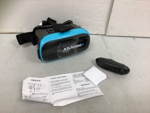 Atlasoni X VR Headset, E-Comm Return - Lot 709
